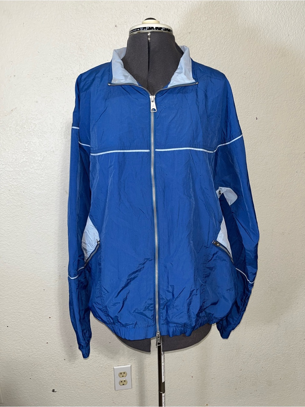 Jordan Flight Light Blue Heritage Windbreaker